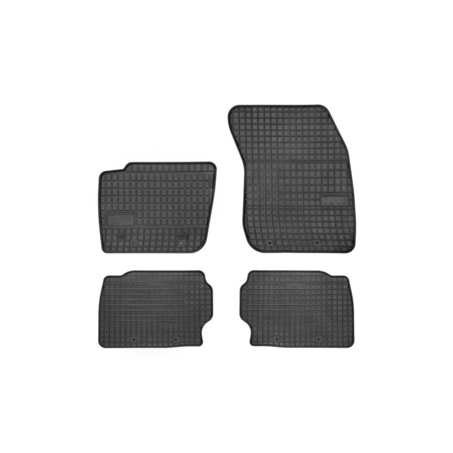 FROGUM Tailored 543008 Floor mat set for FORD MONDEO Elastomer, Front and Rear, Quantity: 4, Black, (LHD)
