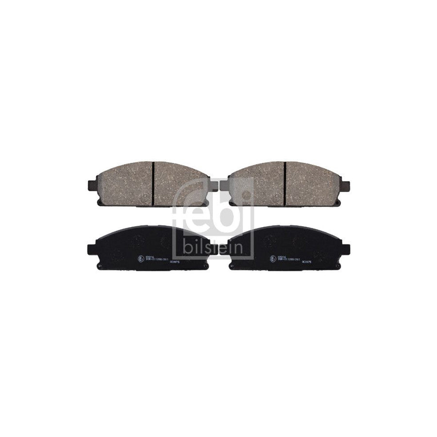 Febi Bilstein 170241 Brake Pad Set For Nissan X Trail T30 Front Axle
