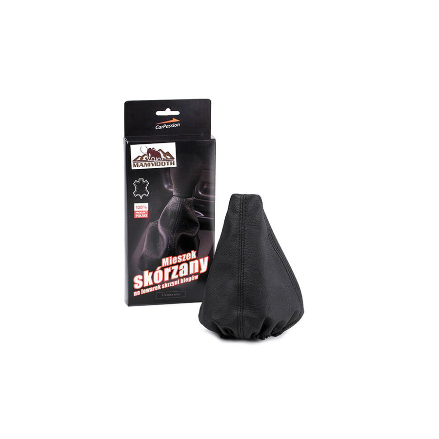 MAMMOOTH CP10054 Gear stick gaiter Leather, Black, Universal