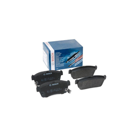 Bosch 0986424695 Brake Pad Set With Acoustic Wear Warning With Anti Squeak Plate With Mounting Manual BP2691