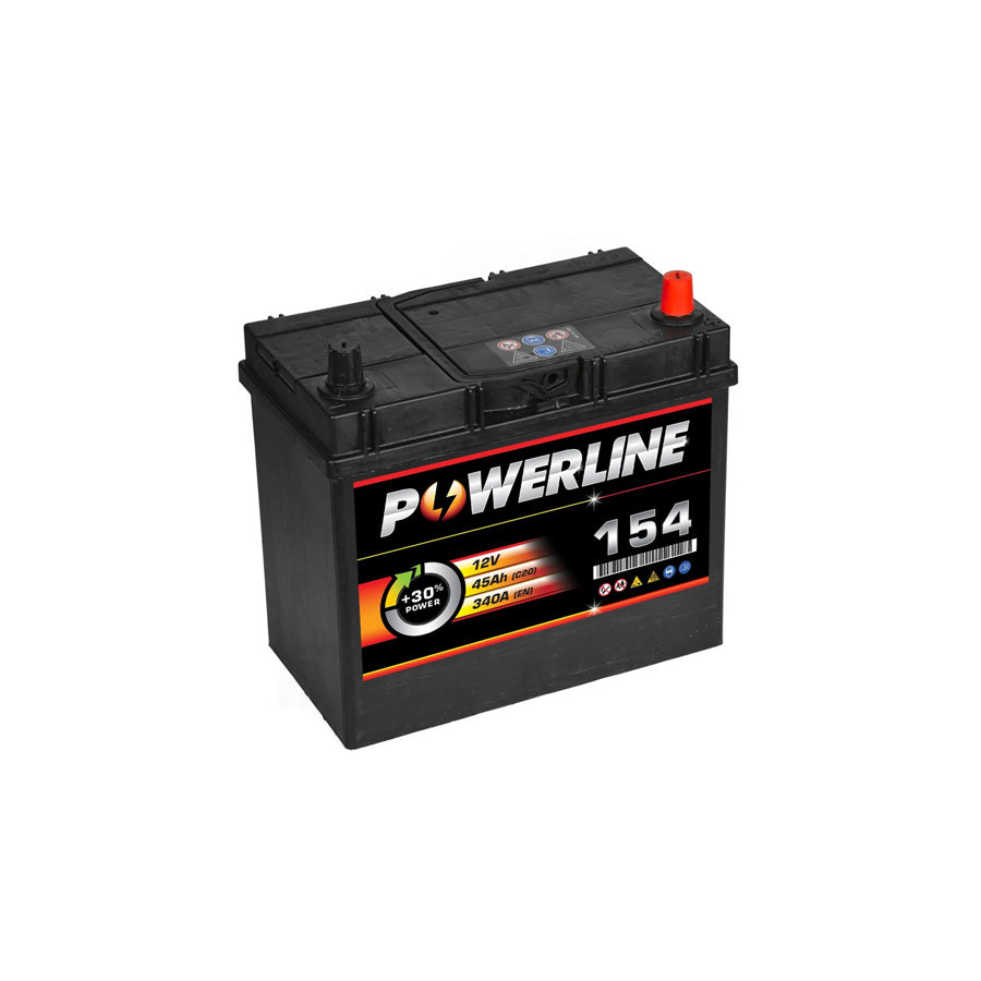 Powerline 154 Car Battery 12V