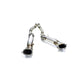 PERON Audi C7 De-cat Exhaust Downpipes (S6, S7, RS6 & RS7)