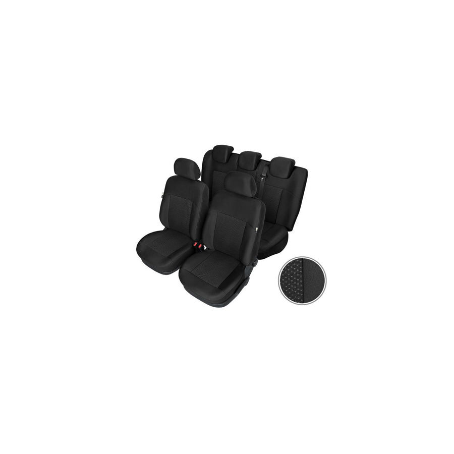 KEGEL POSEIDON 5-1269-233-4010 Car seat cover Black, Polyester, Rear