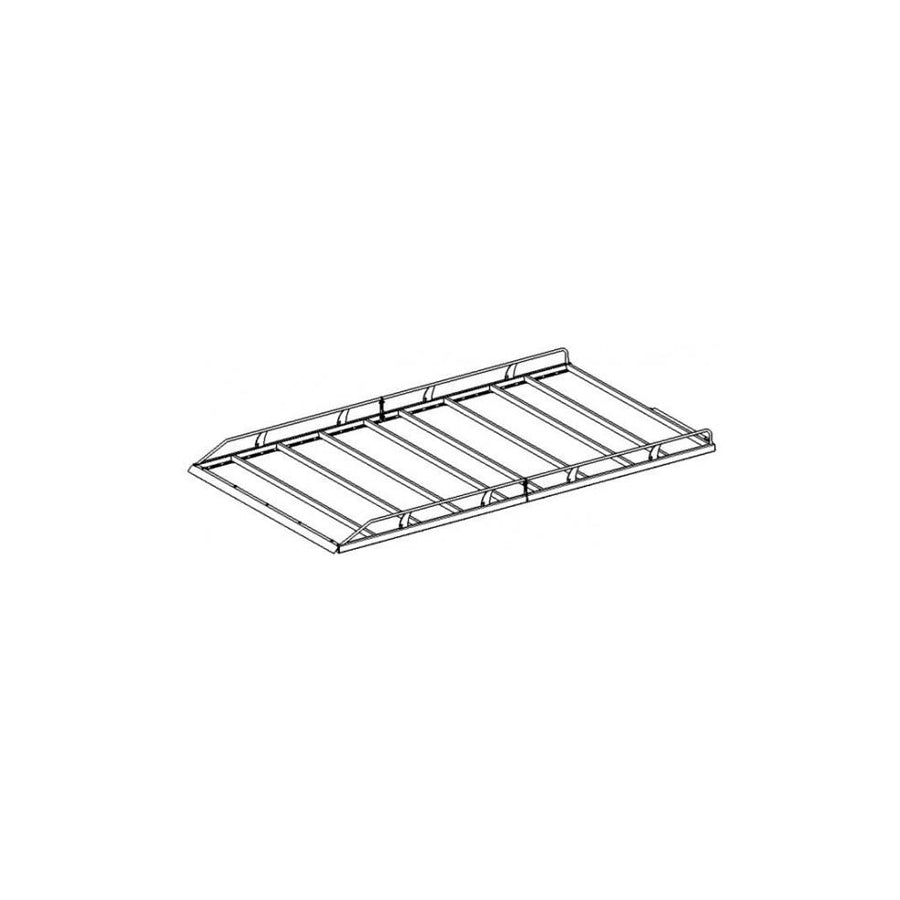 WESTFALIA 521660700001 Roof bars for VW CADDY for cars without rails, 150 kg