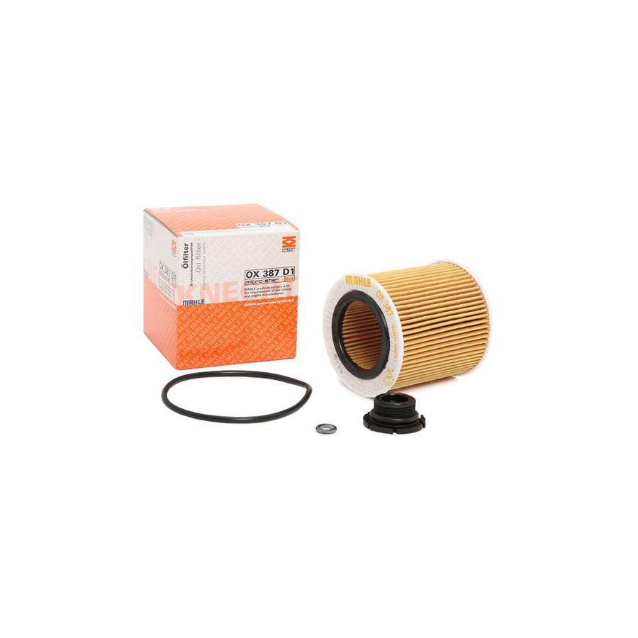 MAHLE ORIGINAL OX 387D1 Oil Filter Filter Insert