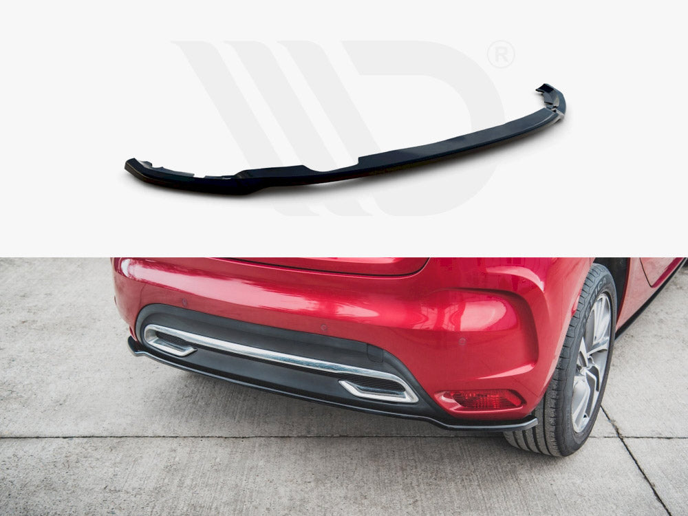 Maxton Design CI-DS4-1-RD1T Central Rear Splitter Citroen Ds4 (2011-2015) | Duco Car Parts UK Car Parts