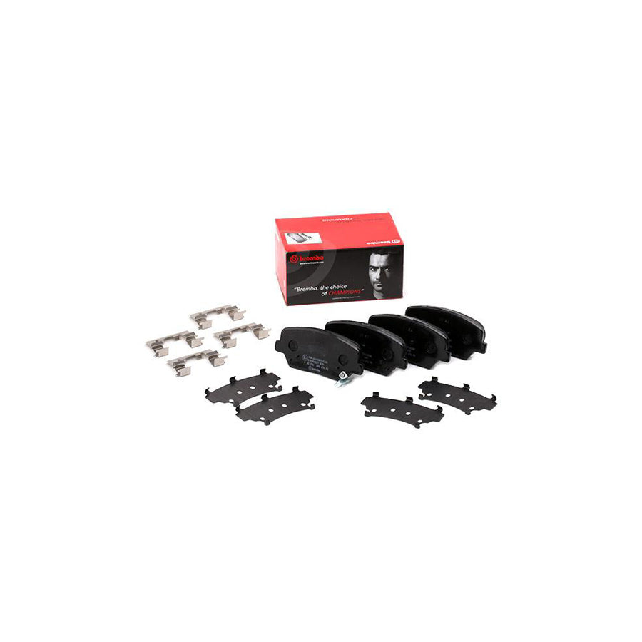 Brembo P 30 070 Brake Pad Set With Acoustic Wear Warning
