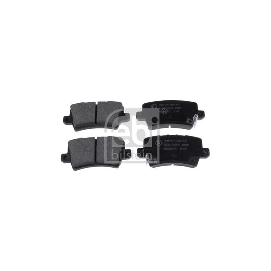 Febi Bilstein 16801 Brake Pad Set For Honda Civic Rear Axle With Acoustic Wear Warning