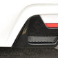 Rieger 00088072 BMW 4 Series F32 F33 F36 Rear Diffuser for Original Tailpipe Left & RIght - Glossy Black