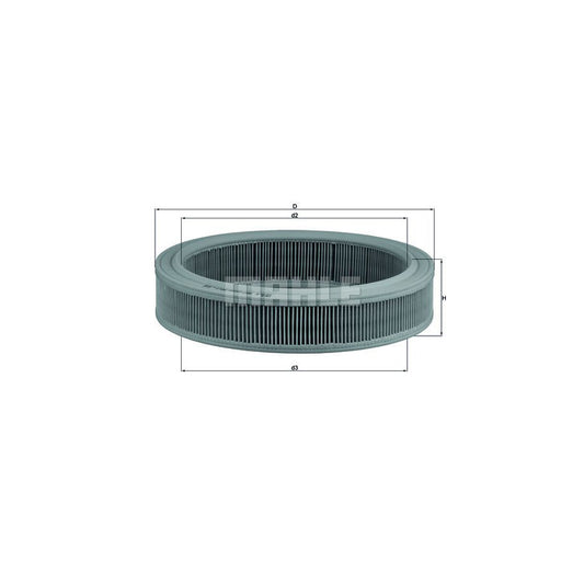MAHLE ORIGINAL LX 202 Air Filter Filter Insert