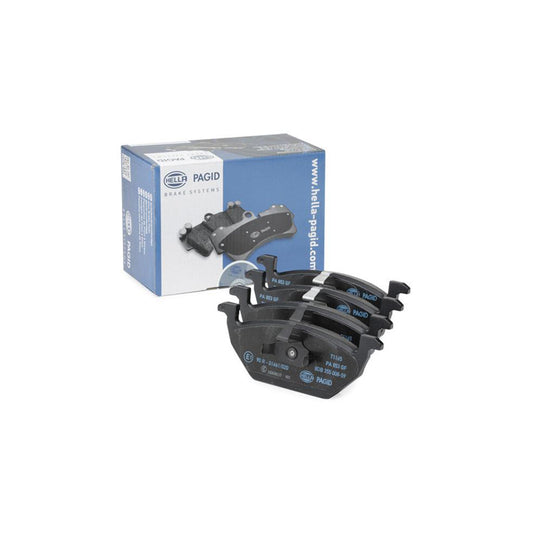 Hella 8DB 355 008 591 Brake Pad Set Not Prepared For Wear Indicator