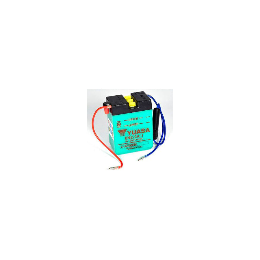 Yuasa 6N2-2A-1 Motorcycle Battery 6V 2.1Ah