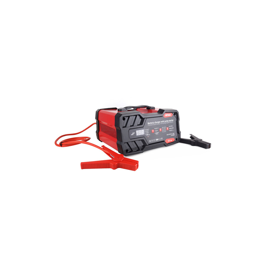 AMiO 02400 Battery Charger with jump starter, 12A, 12, 24V