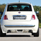 Rieger 00056069 Fiat 500 (312) Rear Diffuser for Sport Tailpipe Left & Right -  Matte Black