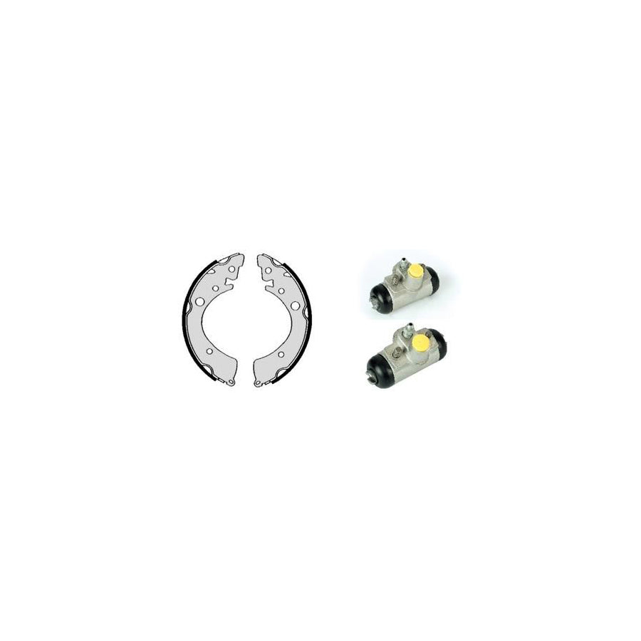 BREMBO STANDARD KIT H 28 004 Brake Shoe Set for HONDA Civic I Shuttle AN AR O 200Mm