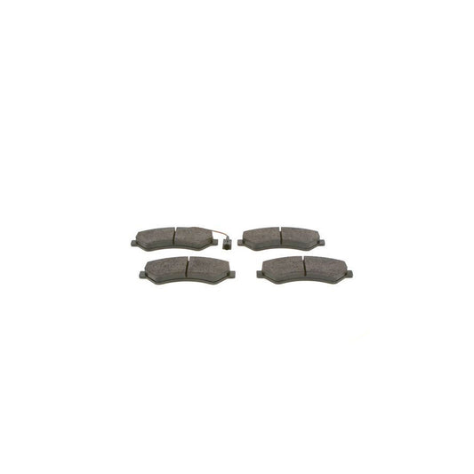 Bosch 0986495095 Brake Pad Set With Integrated Wear Sensor With Anti Squeak Plate With Mounting Manual BP1560