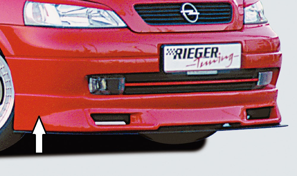 Rieger 00051101 Opel Astra G Front Splitter
