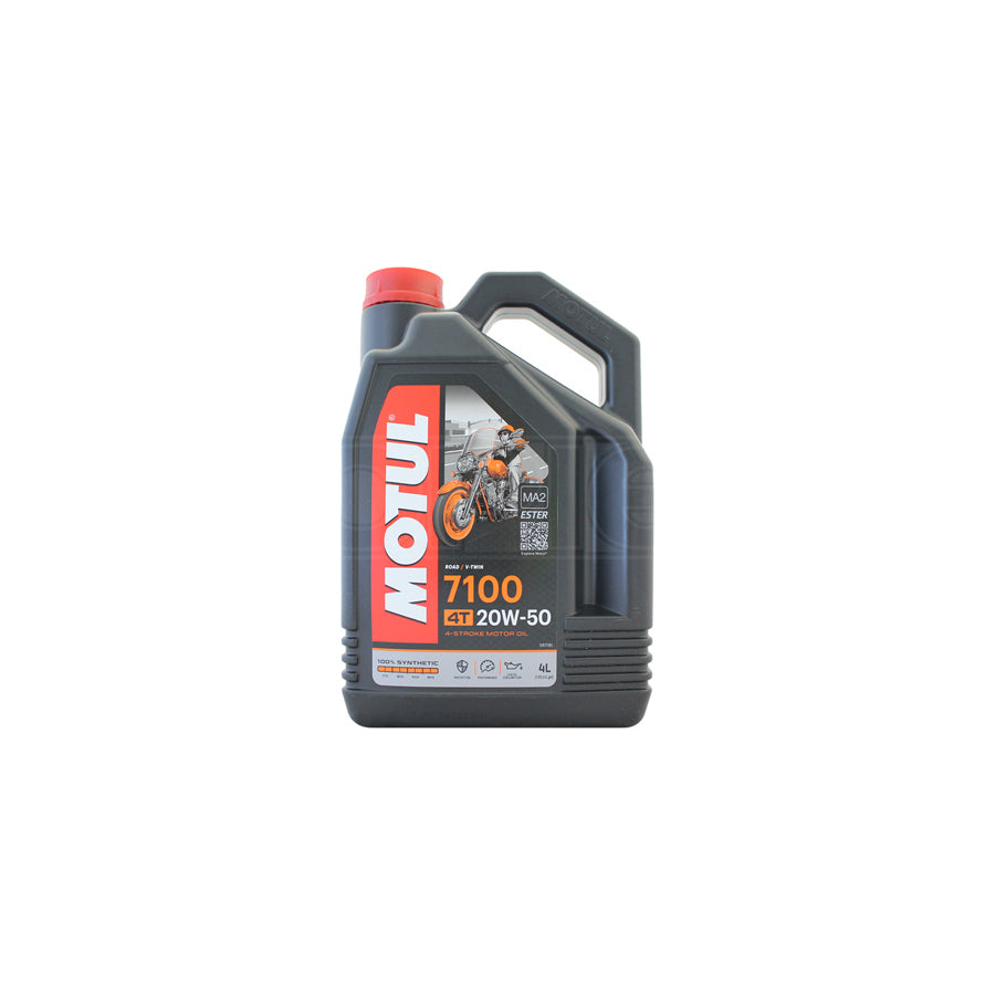 Motul 7100 4T 20w-50 Ester Synthetic Racing Motorcycle Engine Oil 4l