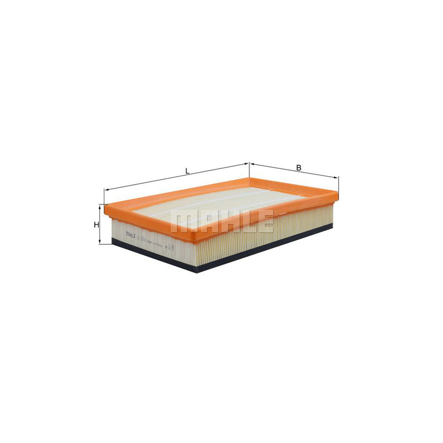MAHLE ORIGINAL LX 2060 Air Filter Filter Insert