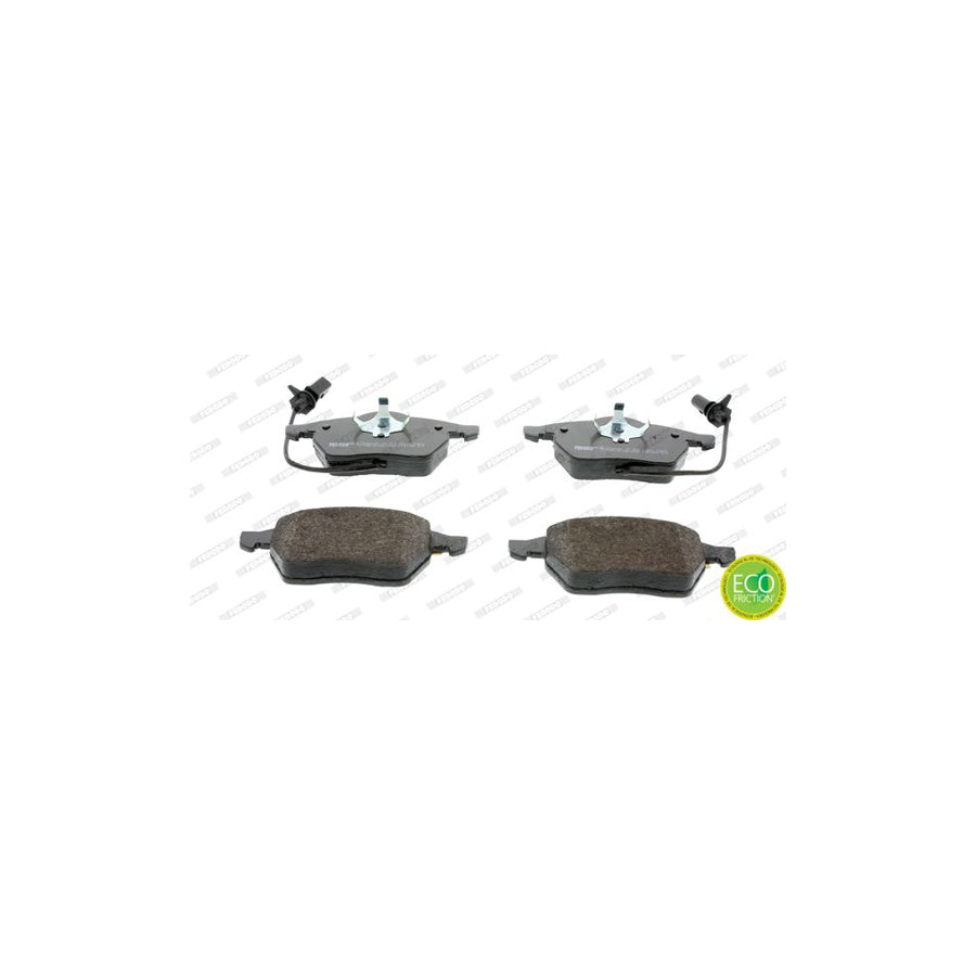 Ferodo Premier Eco Friction Fdb1496 Brake Pad Set Incl Wear Warning Contact With Piston Clip Without Accessories