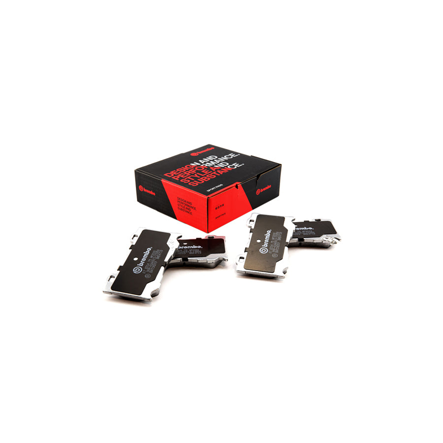 Brembo 07.B314.75 Infiniti Nissan Front HP2 High Performance Brake Pad Set (Inc. FX, Q50, Q60, Q70, 370Z) | Duco Car Parts UK Car Parts