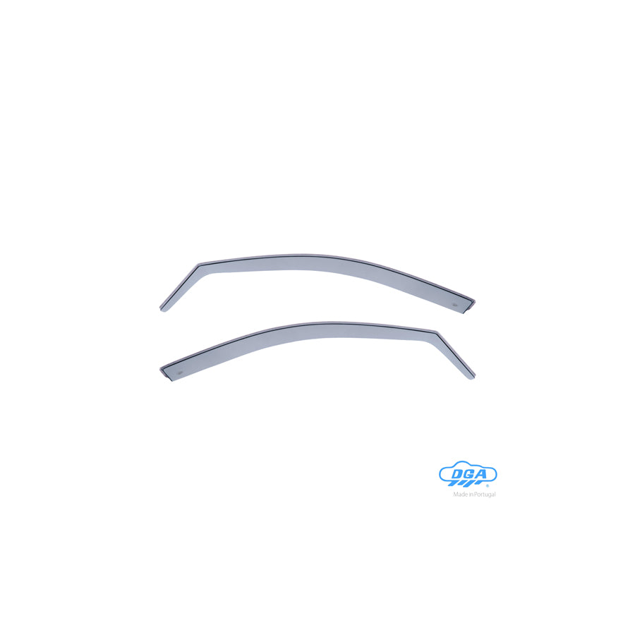 DGA 08027 Wind deflectors for FORD MONDEO Arrow direction, Front, inner