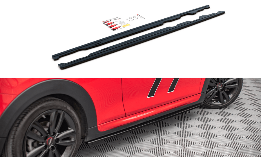 Maxton Design MC-S-3-56-JCW-SD1T Side Skirts Diffusers Mini Cooper S JCW F56 | Duco Car Parts UK Car Parts
