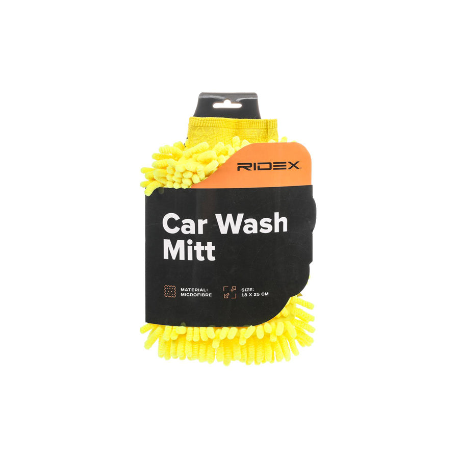 RIDEX 7508A0002 Car wash mitt Microfibre, Blue, Red
