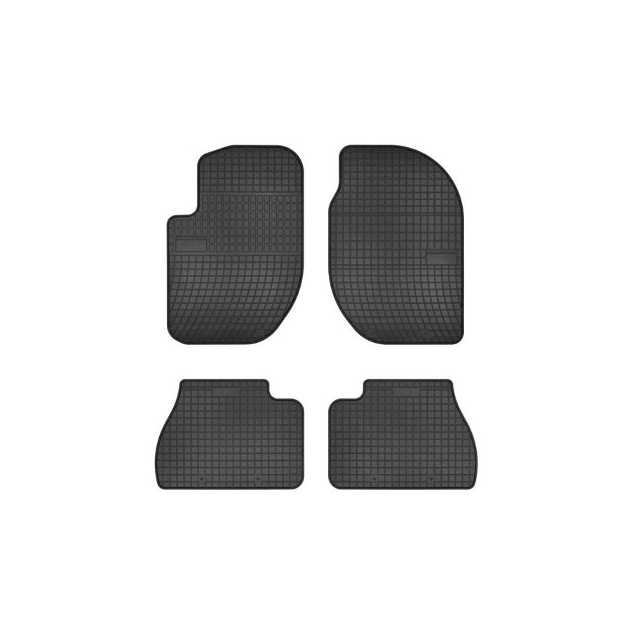 FROGUM Tailored 0970 Floor mat set for LAND ROVER FREELANDER Elastomer, Front and Rear, Quantity: 4, Black, (LHD)