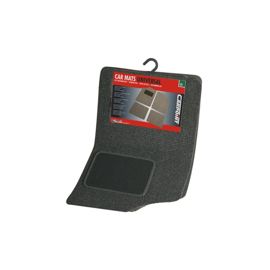 CARPOINT Malibu 0318118 Floor mat set Front and Rear, Quantity: 4, Anthracite