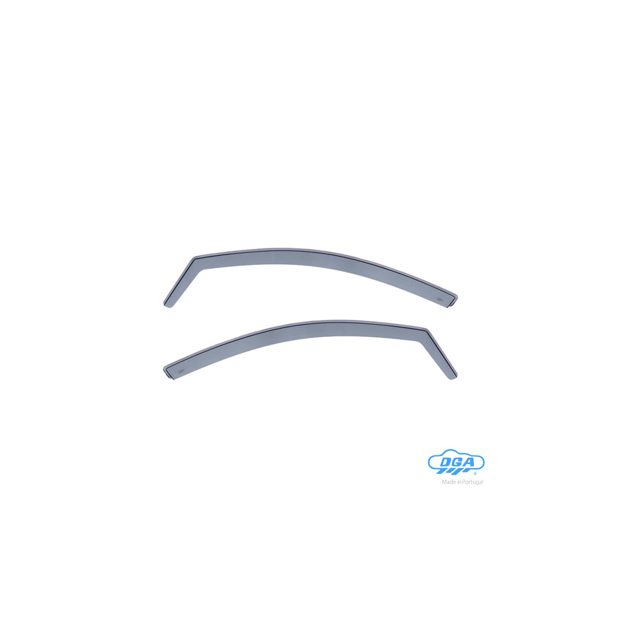 DGA 20026 Wind deflectors for RENAULT MEGANE Arrow direction, Front, inner