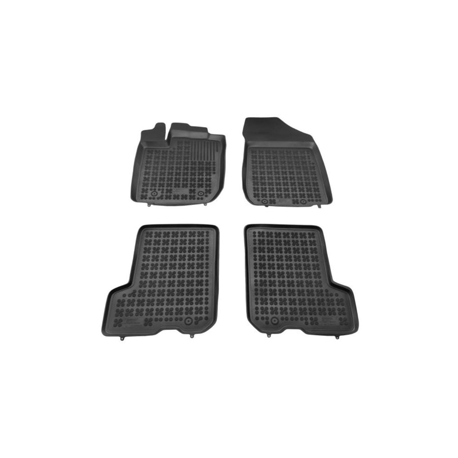 REZAW PLAST 202406 Floor mat set for LEXUS IS II Saloon (XE20) Elastomer, Front and Rear, Black