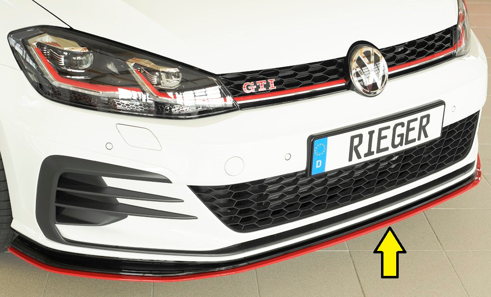 Rieger 00059515 VW Mk7 Golf GTI-TCR Front Splitter