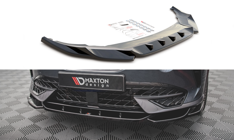 Maxton Design CU-FO-1-FD1T Front Splitter V.1 Cupra Formentor MK1 | Duco Car Parts UK Car Parts