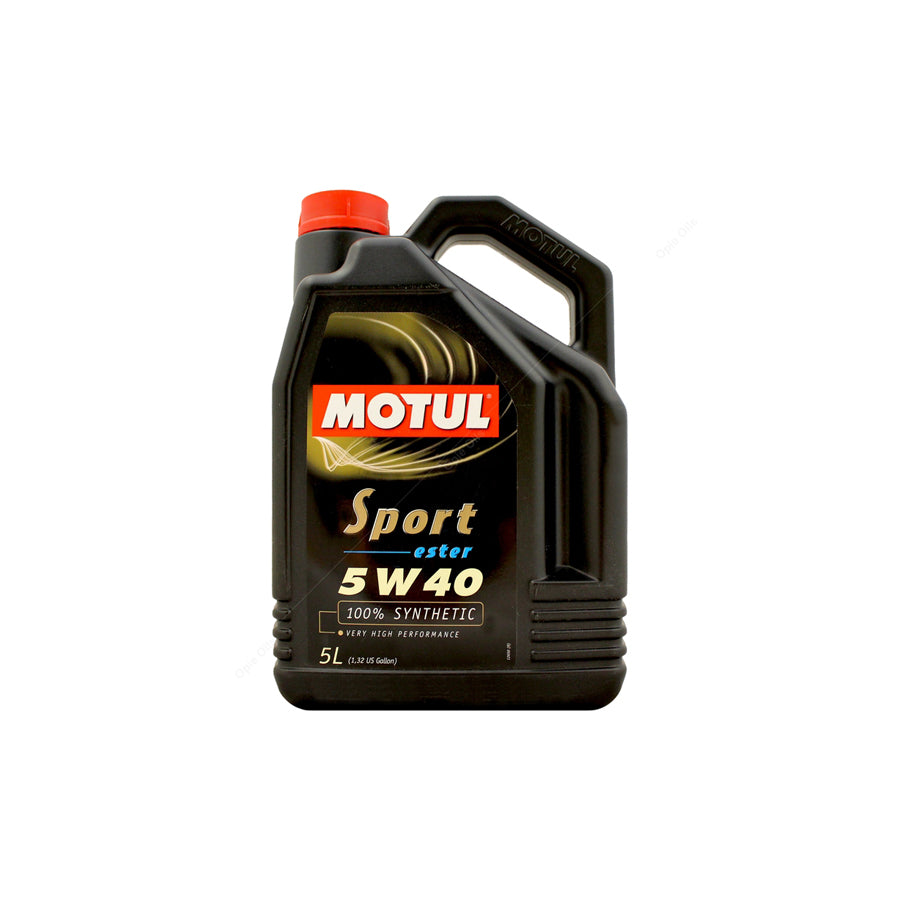 Motul Sport 5w-40 Ester Fully Synthetic Car Engine Oil 5l