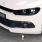 Rieger 00014100 VW 13 Mk3 Scirocco Front Splitter