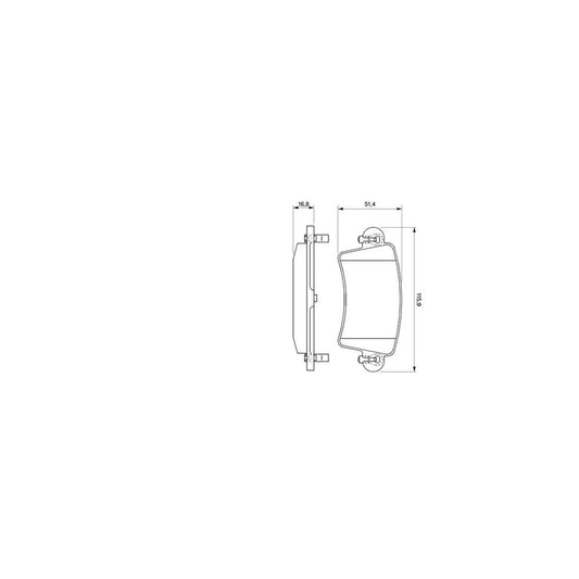 Bosch 0986424675 Brake Pad Set Front Axle Rear Axle With Mounting Manual BP391