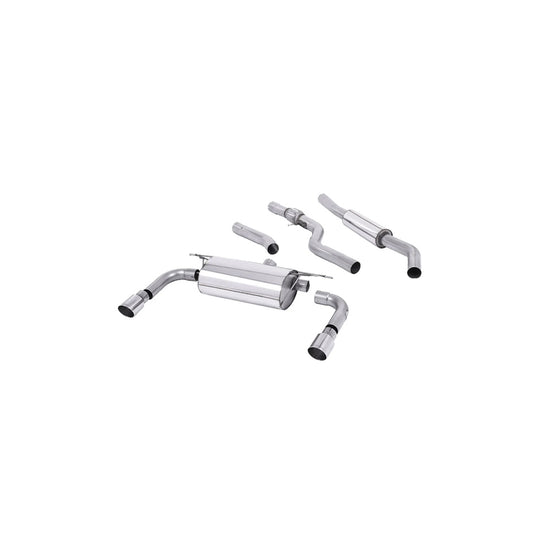 MillTek BMW N20 3' Full Exhaust System 3 Series F30 328i M sport