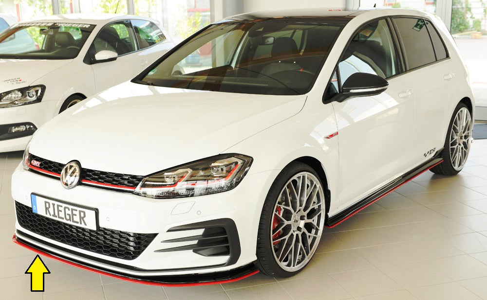 Rieger 00059515 VW Mk7 Golf GTI-TCR Front Splitter