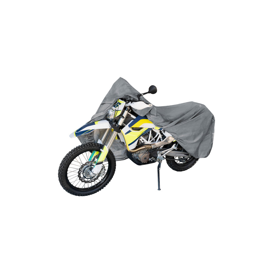 WALSER 41091 Motorcycle cover XL 110x255 cm all-weather, indoor, outdoor, waterproof
