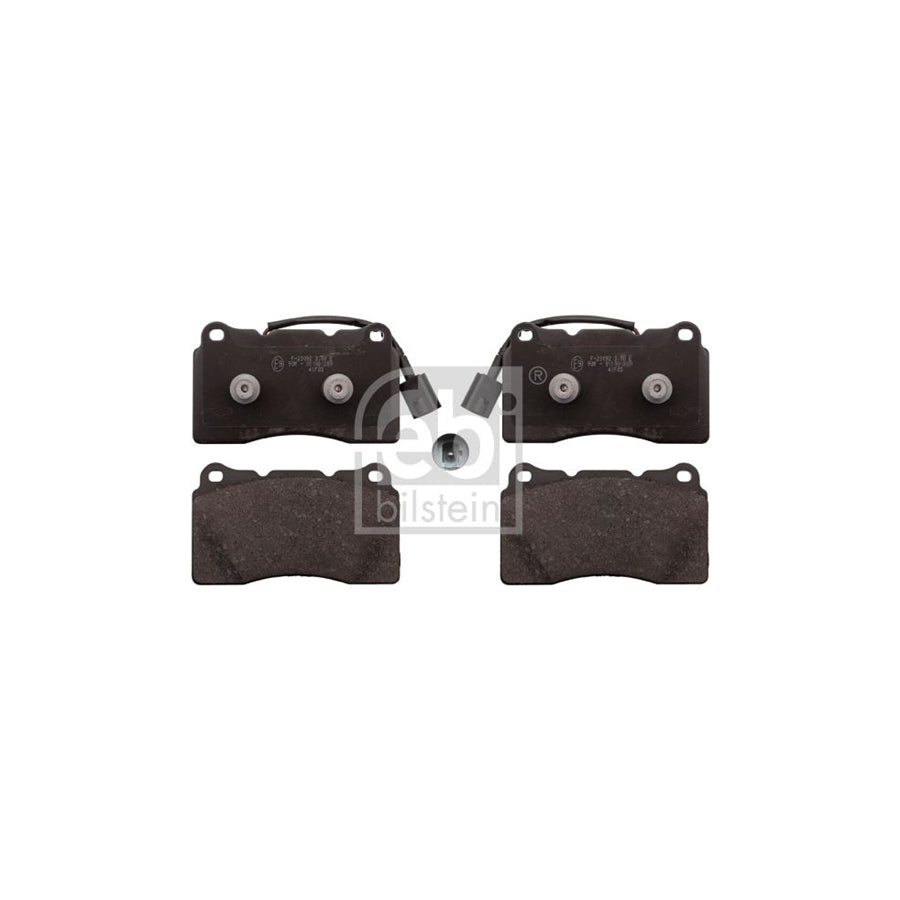 Febi Bilstein 116005 Brake Pad Set For Alfa Romeo Giulietta Front Axle Incl Wear Warning Contact