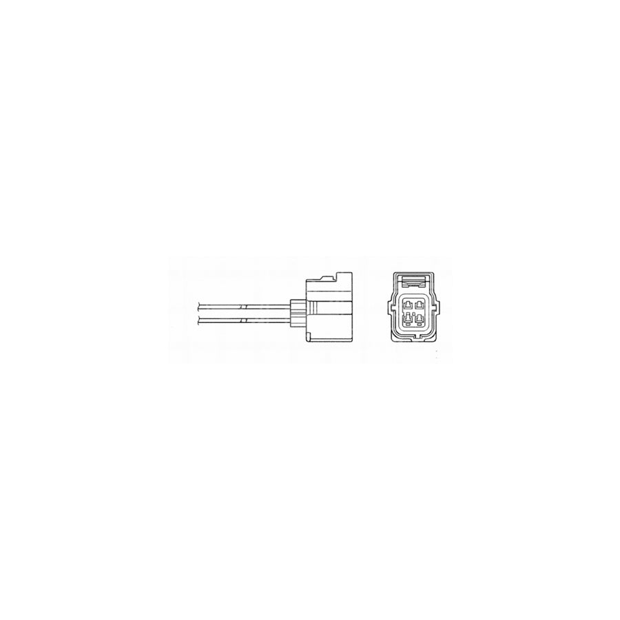NTK Lambda Sensor / O2 Sensor (NGK 94754) - OZA823-EE2