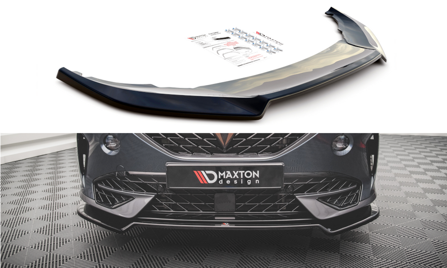 Maxton Design CU-FO-1-FD3T Front Splitter V.3 Cupra Formentor MK1 | Duco Car Parts UK Car Parts