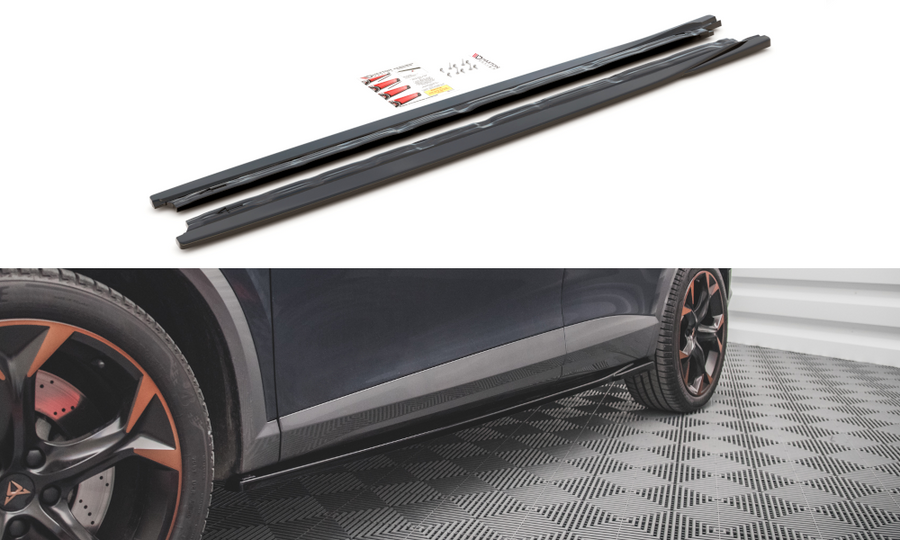 Maxton Design CU-FO-1-SD1T Side Skirts Diffusers Cupra Formentor MK1 | Duco Car Parts UK Car Parts