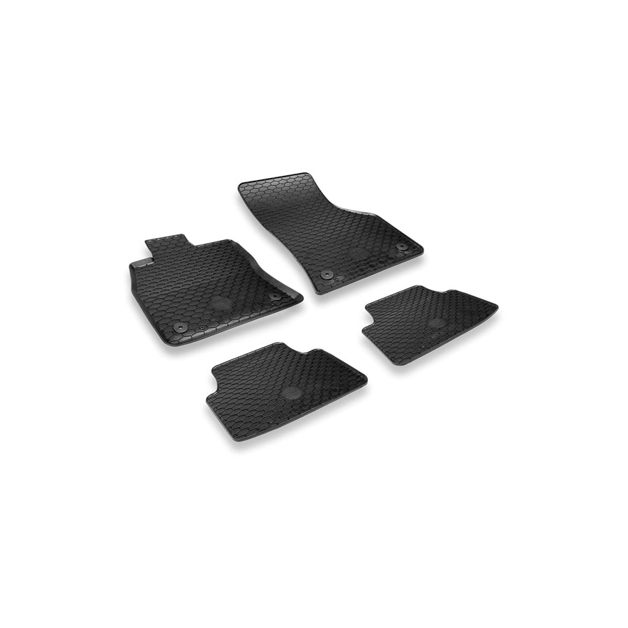 HEYNER PREMIUM OEM 737300 Floor mat set for SKODA OCTAVIA Elastomer, Quantity: 4, Black