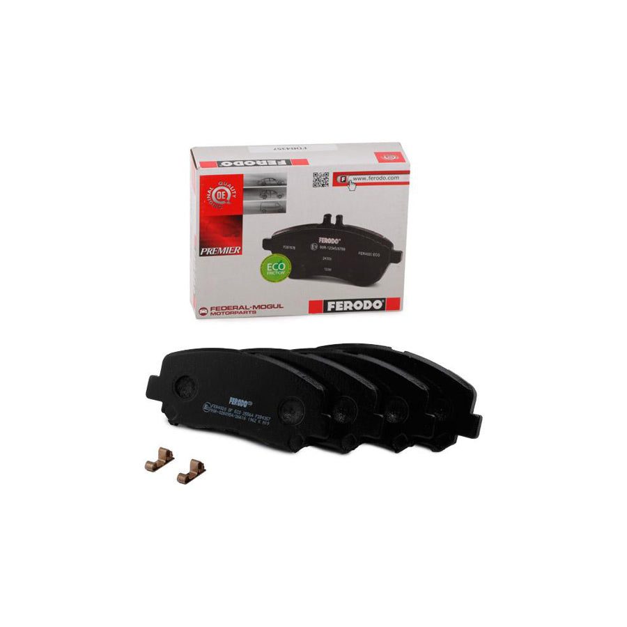 Ferodo Fdb4357 Brake Pad Set For Mazda Cx 5 Premier With Acoustic Wear Warning Without Accessories