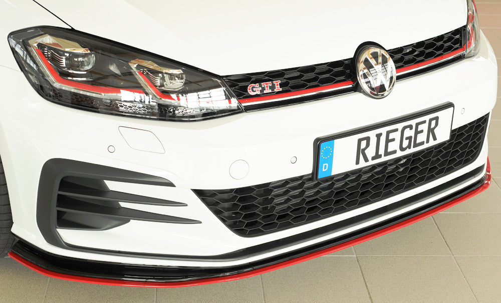 Rieger 00059515 VW Mk7 Golf GTI-TCR Front Splitter