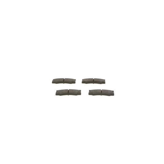 Bosch 0986460080 Brake Pad Set With Anti Squeak Plate With Mounting Manual BP492