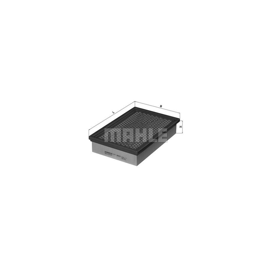 MAHLE ORIGINAL LX 2047 Air Filter Filter Insert