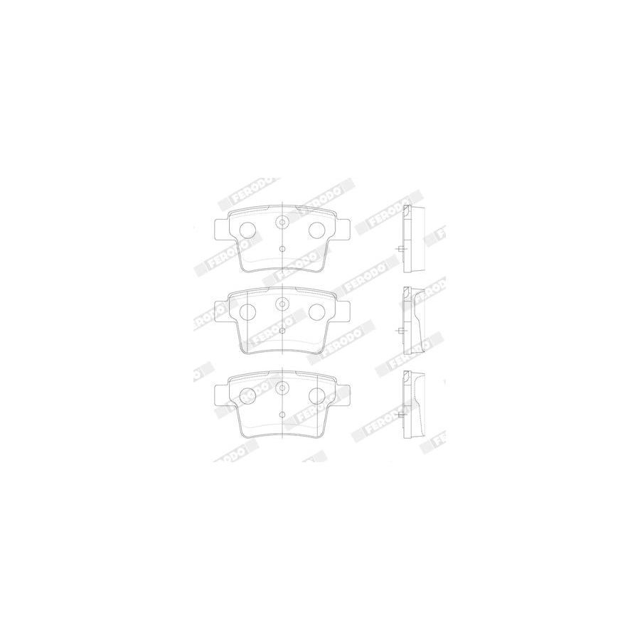 Ferodo Premier Eco Friction Fdb1885 Brake Pad Set Not Prepared For Wear Indicator With Brake Caliper Screws With Accessories